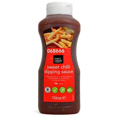 Image of ( 1ltr Pack ) Chef&#039;s Larder Sweet Chilli Dipping Sauce 1 Litre