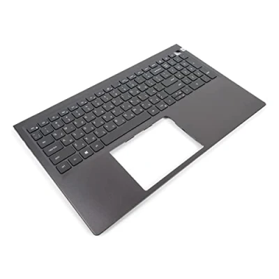 Image of Dell Vostro 5510/5515 USB C Palmrest &amp; HEBREW Backlit Keyboard 0JVYYX + 05HKR6 (KTM32) (Renewed)