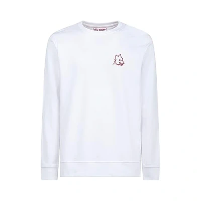 Image of GIL S.R.L. swg lupa Crew Neck Sweatshirt, White, XL