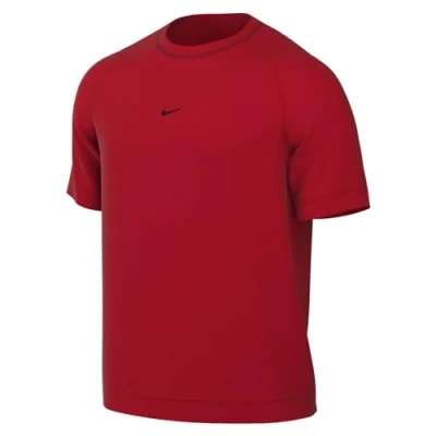 Image of NIKE DH9361 657 M NK STRKE22 Thicker SS TOP T Shirt Men&#039;s University RED/Black Size L