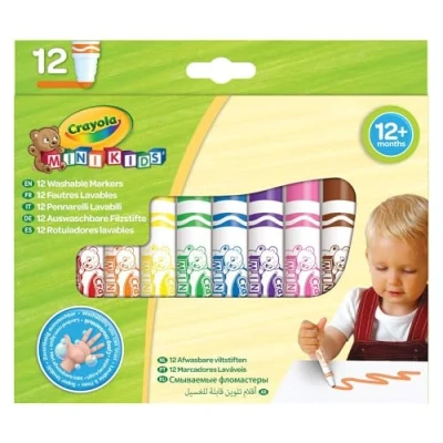Image of Crayola 8 Mini Kids Markers