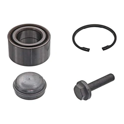 Image of 2203300051, A2203300051 Wheel Bearing kit FEBI BILSTEIN 37507 Front Axle Left, Right with motor shaft screw 88mm Rolling