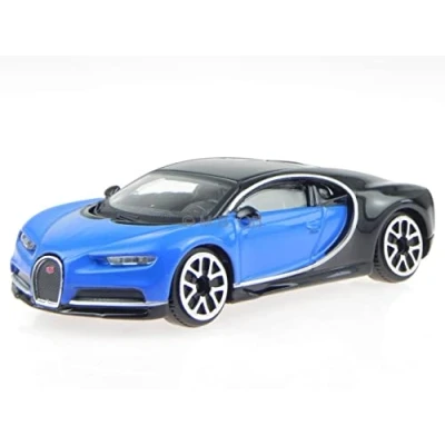 Image of Bburago 18 30348 1:43 Bugatti CHIRON for 3 anni to 99 Multi Coloured, 10 x 4.5 Centimeters