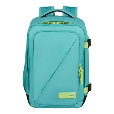 Image of American Tourister Take2cabin Backpack Dusty Turquoise/Lime