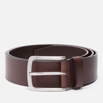 Image of BOSS JOR Belt business, Men&#039;s, Size: 32, Dark brown