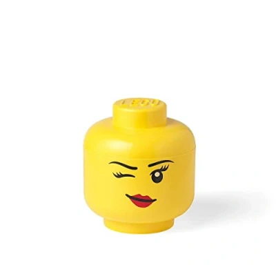 Image of Room Copenhagen 40311727 Lego Storage Head Small Winky, Yellow