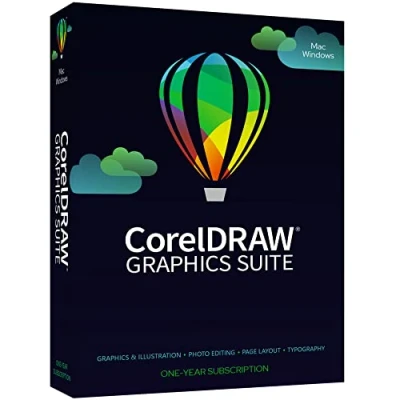 Image of Corel CorelDRAW Graphics Suite 2024, 1 Year, Post delivery