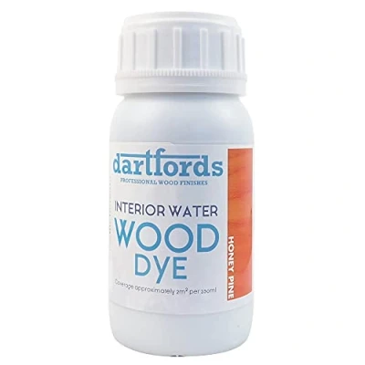 Image of Honey Pine Interior Water Based Wood Dye 230ml Bottle