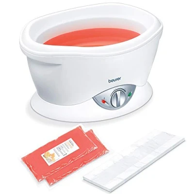 Image of Beurer MP70 paraffin wax Bath For supple &amp; soft skin on your hands, feet and elbows Promotes deeper absorption of moisture nutrients Includes 2 x 450g scented + plastic foils