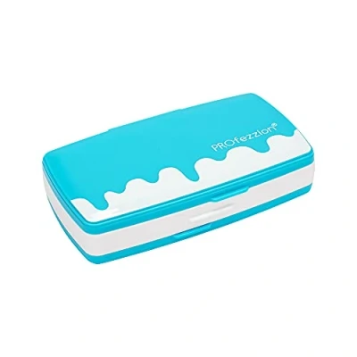 Image of PROfezzion Game Card Case, 72 Slot Holder for Nitendo Switch 24 +TF Cards 48 (ICE)