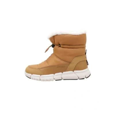 Image of Geox J Flexyper Girl B Ab Ankle Boot, Dk Yellow, 1 UK