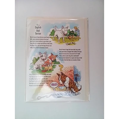 Image of Faithful Friends ENGLISH BULL TERRIER CARD