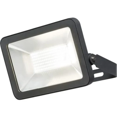 Image of Knightsbridge LED Floodlight, Aluminium, 200 W, Black, FLP200
