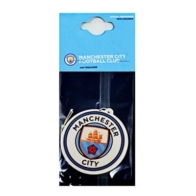 Image of Manchester City FC Official Car Crest Air Freshener