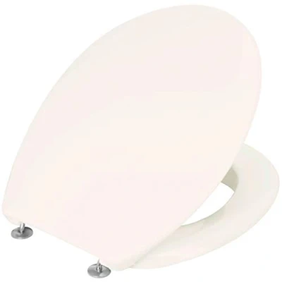 Image of Cornat Cetina KSCET23 Toilet Seat Simple Look in Pergamon Easy Care Duroplast Plain Design Fits Any Bathroom/Toilet Seat/Toilet Lid