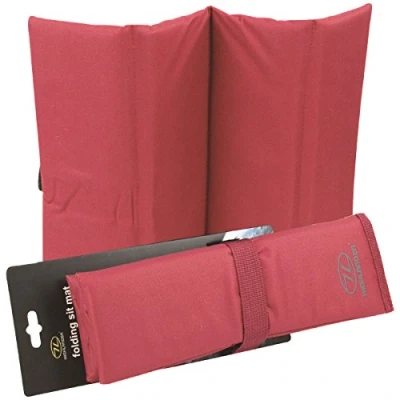 Image of Highlander Folding Seat Mat, Red, One Size