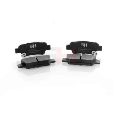 Image of 43022SWWG00, 43022SWWG01, 43022SWWG02, 43022SWWG03, 43022T1GG00 Brake pad set BRECK 24635 00 704 HONDA: CR V 4, 3