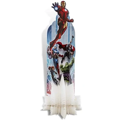 Image of Hallmark Paper Wow 3D Sculpture Marvel Avengers Son Birthday Card