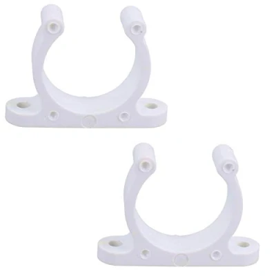 Image of AB Tools 2 Pack 35mm Polyamide Tube Storage Clip Paddle Boat Hook Pole Tool Plastimo