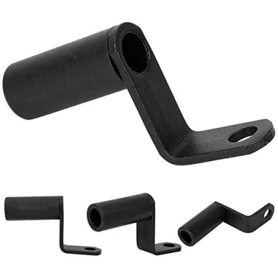 Image of Motorcycle Mirror Bracket, Mount Bracket Side Rear View Bar End Holder Clamp Phone Aluminum Alloy (black)