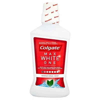 Image of 6 x Colgate Max White One Sensational Mint 500ml