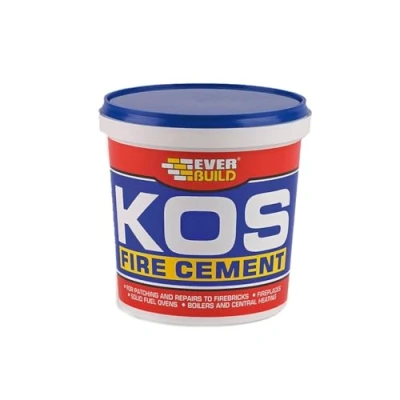 Image of Everbuild KOS Fire Cement 500g Buff 2 Pack
