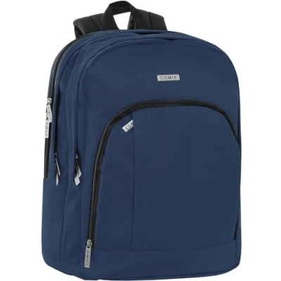 Image of Comix Unisex&#039;s 71509bl School Backpack, Blue, 31x42Hx19,5 cm
