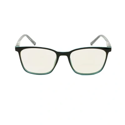 Image of Reading Glasses Shop Style PC07 Vinyl Glasses, 1.50 Strength, Blue/Black