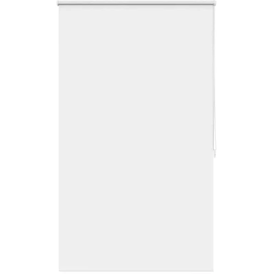 Image of vidaXL Roller Blinds White, Blackout, Easy to Install, Versatile Pull Chain Positioning, Silver Coating for Temperature Regulation, 80 x 175 cm