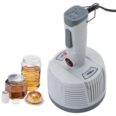Image of Handheld Electromagnetic Induction Sealer, Aluminium Foil Microcomputer Plastic Bottle Cap Sealing Machine, Power &amp; Time Adjustable, for Glass Bottles Caps (20)