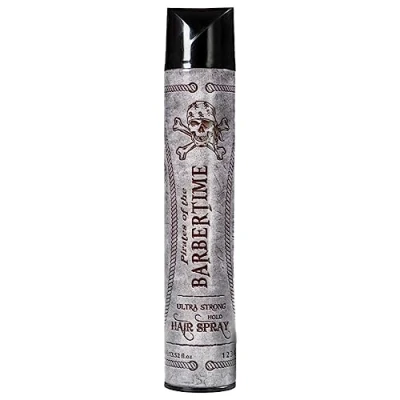 Image of BARBERTIME Hair Styling Aerosol Spray Perfect Shine Long Lasting 5. Level Ultra Strong Hold 400 ml