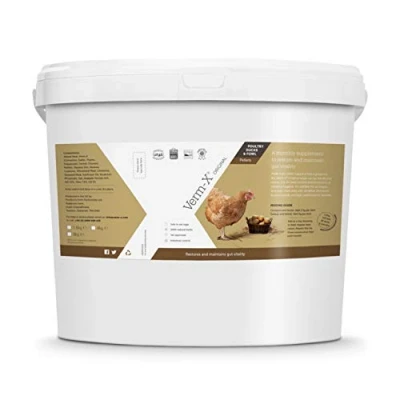 Image of Verm X all Natural Pellets for Poultry. Supports Intestinal Hygiene. Vet Approved. UFAS Assured. Restores and Maintains Gut Vitality. Wormwood Free Recipe.
