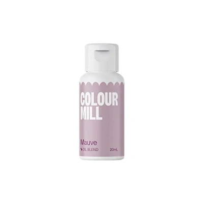 Image of Colour Mill Next Generation Food Colouring Oil Base (Mauve 20 ml) Fat soluble Based