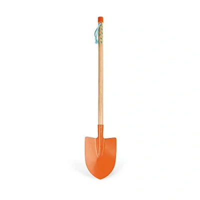 Image of Janod From 3 years old Happy Garden Large Shovel in Metal and Wood Imitation Toy J03192