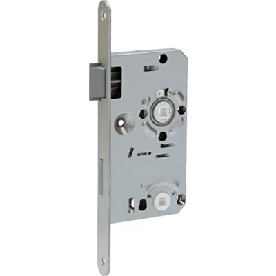 Image of ABUS Mortice lock for toilet doors ES WC R S 55 78 20 61772 silver