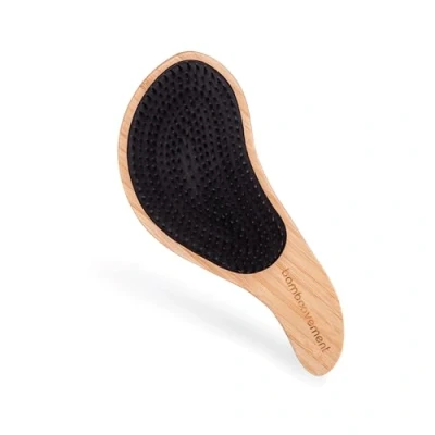 Image of The Bamboovement Tangle Bamboo Detangling Brush 2.0 Ergonomic Detangling, Vegan, with Recycled Bristles