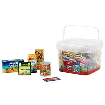 Image of Theo Klein 7214 Small Box filled With German products I cartons and tins for the shop Toy children from 3 years