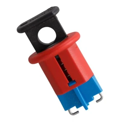 Image of Brady 90847 Miniature Circuit Breaker Lockout Systems, 24.13mm x 41.7mm 24.10mm 13.72mm, PIS, Red