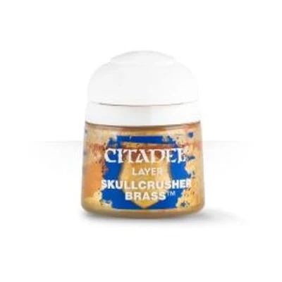 Image of Games Workshop Citadel Colour Layer: Skullcrusher Brass (12ml) Paint