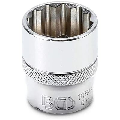 Image of BGS 10644 Socket, 12 point 12.5 mm (1/2&quot;) Drive 24