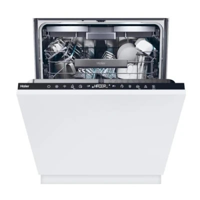 Image of Haier Washlens Plus Dishwasher XI6C4S3FSB 80 Full integrated, 16 place settings, Class C, 10 programmes, W x D H (mm) 597x555x818