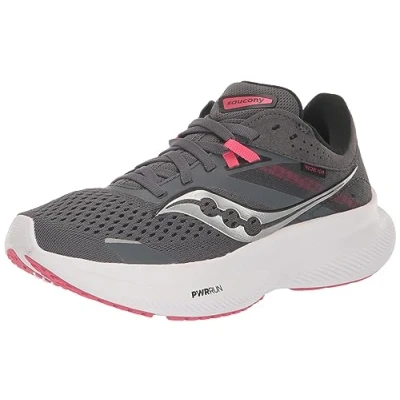 Image of Saucony Women&#039;s Ride 16 Sneaker, Shadow Lux, 5 UK