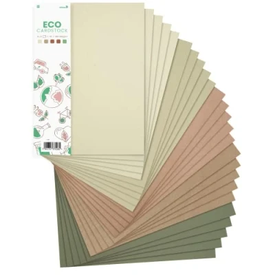 Image of Netuno 25x Creative Paper Natural Colours A4 210x297mm 8.3x11.7 in Coloured Card Craft Colourful 5 Colour Assorted DIY Set Scrapbooking Arts and Crafts Decorative cardstock