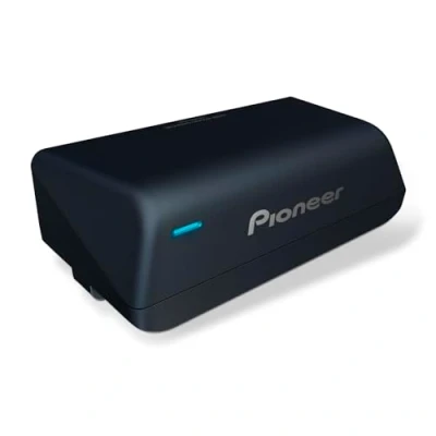 Image of Pioneer TS WX010A Ultra Compact Space Saving Active Subwoofer with built in Class D Amplifier (160 W), black