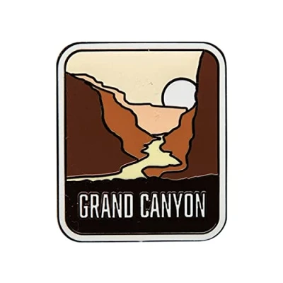 Image of Vagabond Heart Co Grand Canyon National Park Enamel Pin