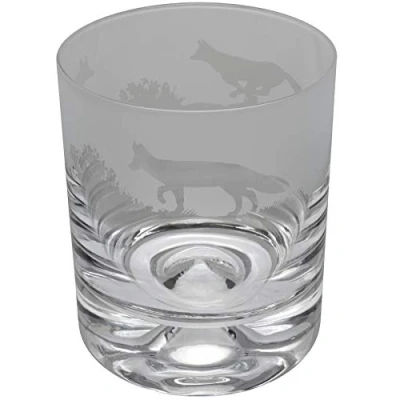 Image of Animo Glass Fox Whisky Tumbler