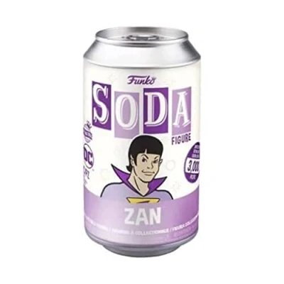 Image of Funko Vinyl SODA: Superfriends Zan (Vamp) Chase (Styles May Vary) Retro Collectable Figure Gift Idea Official Merchandise Toys for Kids &amp; Adults Comic Books Fans