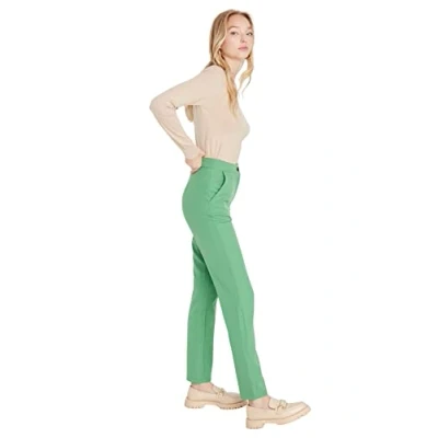 Image of Trendyol Pants Green Straight