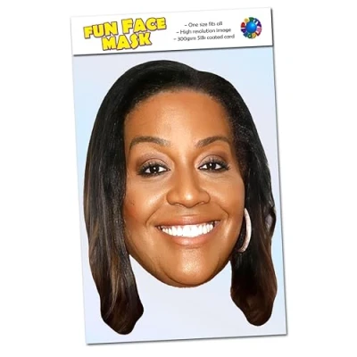 Image of Party People 1 x Alison Hammond Celebrity Face Mask Ready To Wear H