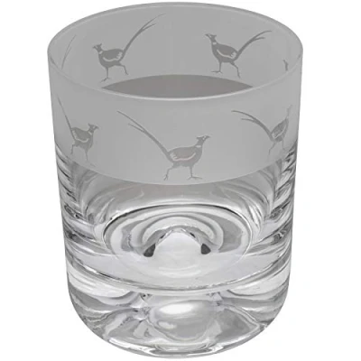Image of Animo Glass Pheasant Whisky Tumbler
